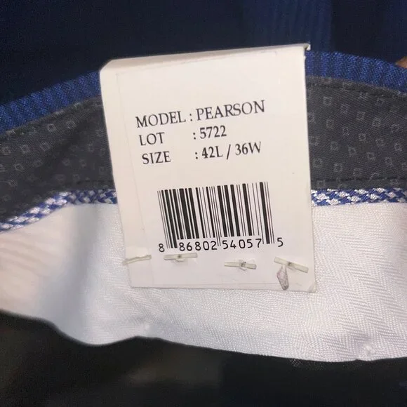 The Savile Row Suit. Size 42L. New with Tags. Brilliant Blue.